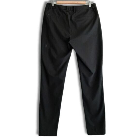 KIT & ACE Classic Slim Leg Flat Front Dress Pants Black Sz 32 - Picture 6 of 12